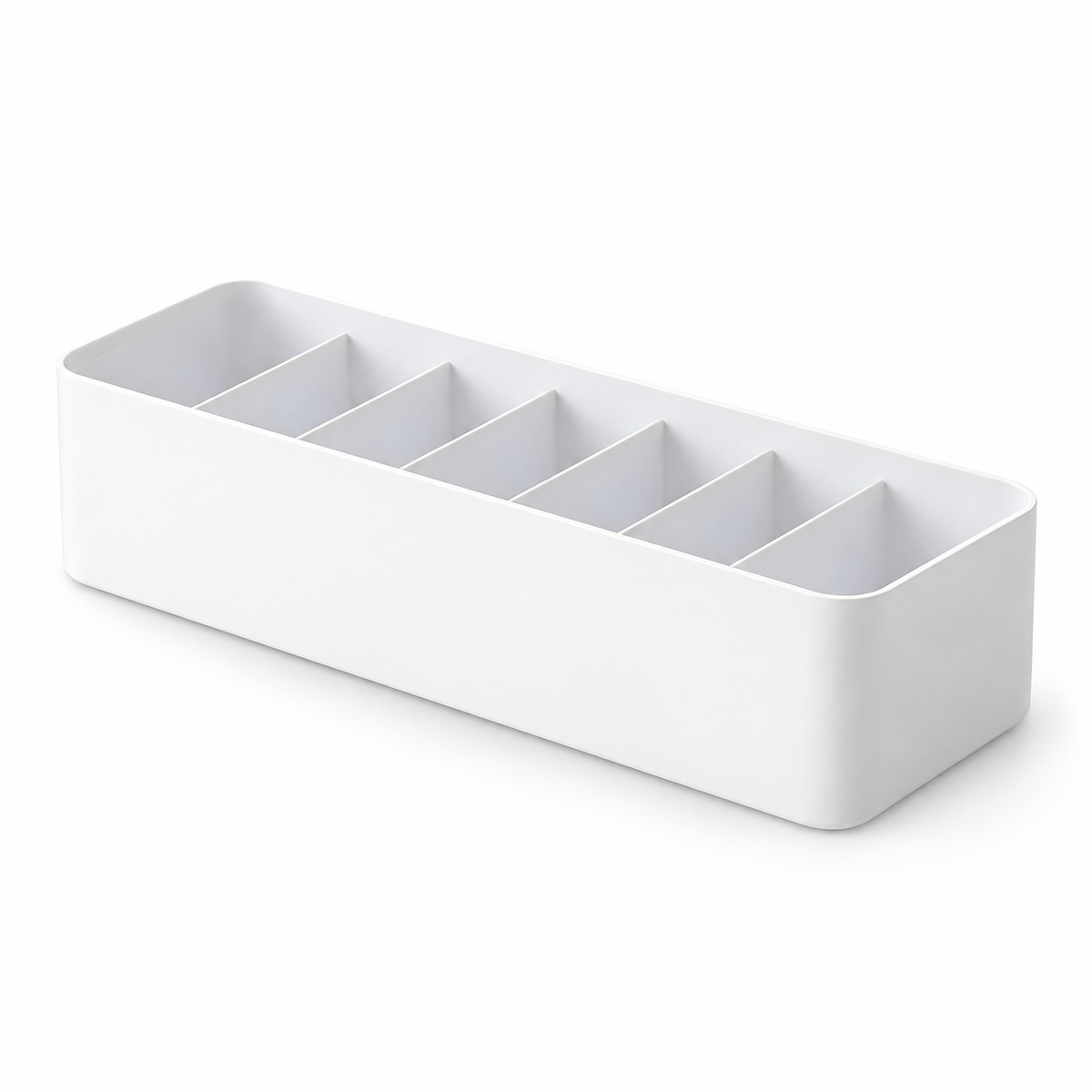 🔌 Desktop Cable Organizer | Multi-Compartment Cord Storage | Clean & Clutter-Free Workspace