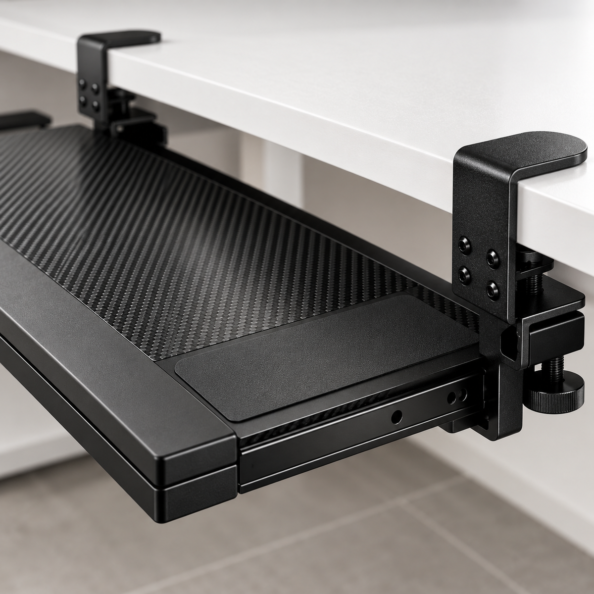 ⌨️ Under-Desk Keyboard Tray