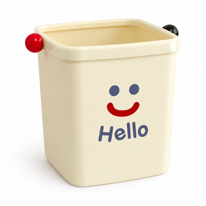 🗑️ Desktop Waste Bin | Compact Trash Organizer | Clean Workspace & Everyday Desk Essential