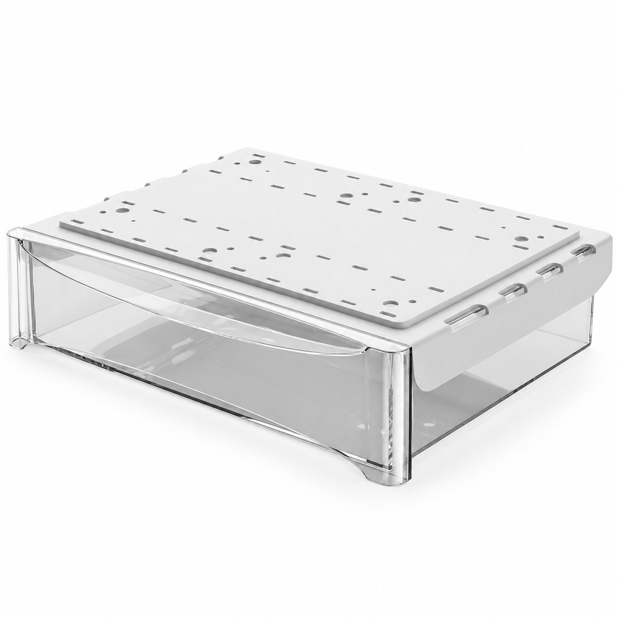 🗄️ Under-Desk Pull-Out Storage Drawer | Hidden Desktop Organizer
