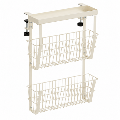 📚 Clamp-On Desk File Organizer