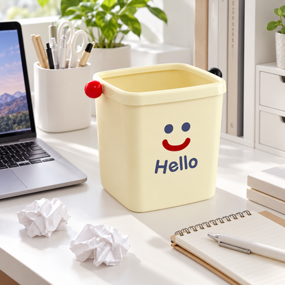 🗑️ Desktop Waste Bin | Compact Trash Organizer | Clean Workspace & Everyday Desk Essential