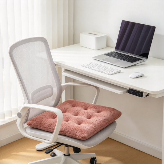 🪑 Thick Office Chair Cushion | Plush Padded Seat | Everyday Desk Comfort